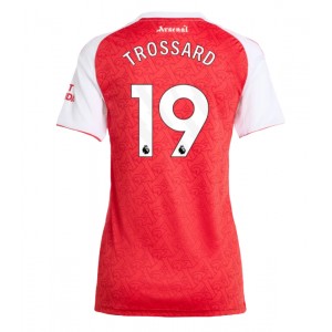 Fotbalové Dres Arsenal Leandro Trossard #19 Dámské Domácí Oblečení 2025-26 Krátký Rukáv